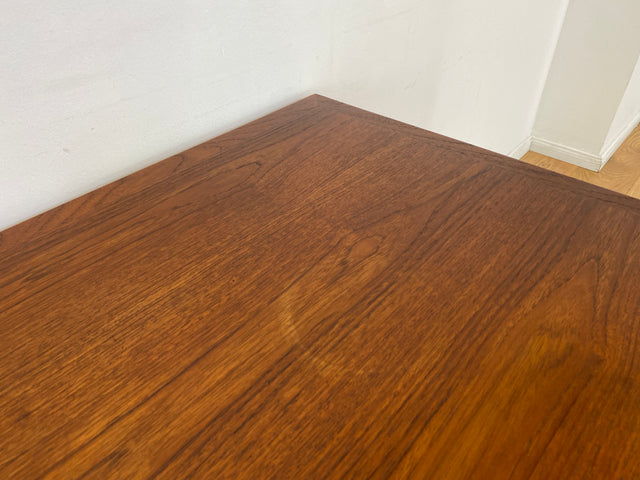 WMK I Stilvoller skandinavischer Mid-Century 2-in-1 Designer Couchtisch von Borge Mogensen für Fredericia Stolefabrik aus Teakholz I Wohnzimmertisch Satztisch Beistelltisch Danish Design Teak Vintage