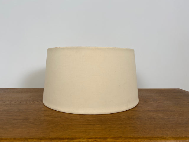 Boatwood by WMK # 1/3 Einzigartige Tischlampe mit Lampenfuß aus altem Bootsholz und weißem Lampenschirm, ein handgefertigtes Unikat in Originalfarben # Lampe Tischleuchte Schreibtischlampe Leselampe