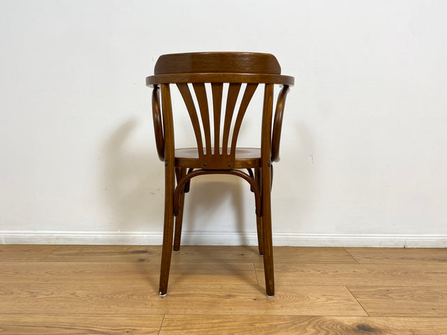 WMK # 1/2 Hochwertiger und sehr gut erhaltener Nachbau des berühmten Stuhl Nr. 24 von Thonet # Kaffeehausstuhl Bugholzstuhl Bistrostuhl Wiener Kaffeehaus Holzstuhl Küchenstuhl Esszimmerstuhl Vintage