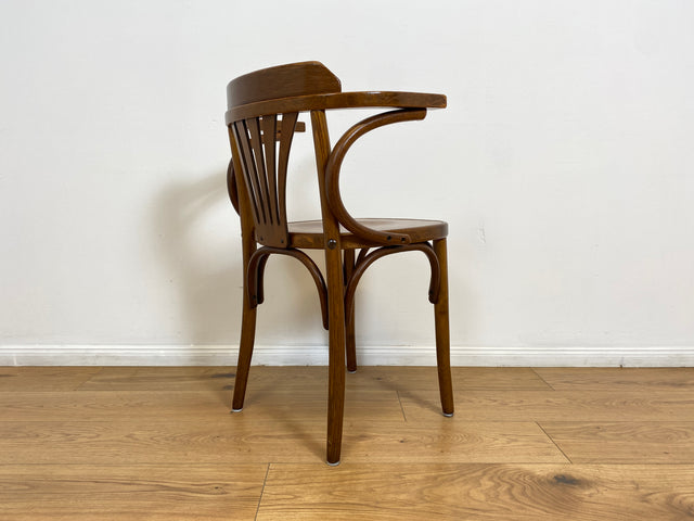 WMK # 1/2 Hochwertiger und sehr gut erhaltener Nachbau des berühmten Stuhl Nr. 24 von Thonet # Kaffeehausstuhl Bugholzstuhl Bistrostuhl Wiener Kaffeehaus Holzstuhl Küchenstuhl Esszimmerstuhl Vintage
