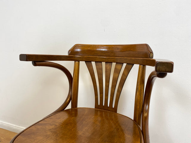 WMK # 1/2 Hochwertiger und sehr gut erhaltener Nachbau des berühmten Stuhl Nr. 24 von Thonet # Kaffeehausstuhl Bugholzstuhl Bistrostuhl Wiener Kaffeehaus Holzstuhl Küchenstuhl Esszimmerstuhl Vintage