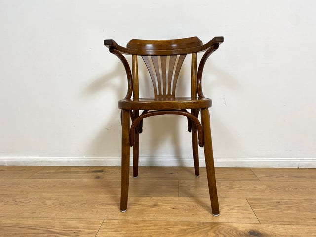 WMK # 1/2 Hochwertiger und sehr gut erhaltener Nachbau des berühmten Stuhl Nr. 24 von Thonet # Kaffeehausstuhl Bugholzstuhl Bistrostuhl Wiener Kaffeehaus Holzstuhl Küchenstuhl Esszimmerstuhl Vintage