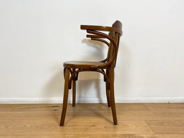 WMK # 1/2 Hochwertiger und sehr gut erhaltener Nachbau des berühmten Stuhl Nr. 24 von Thonet # Kaffeehausstuhl Bugholzstuhl Bistrostuhl Wiener Kaffeehaus Holzstuhl Küchenstuhl Esszimmerstuhl Vintage