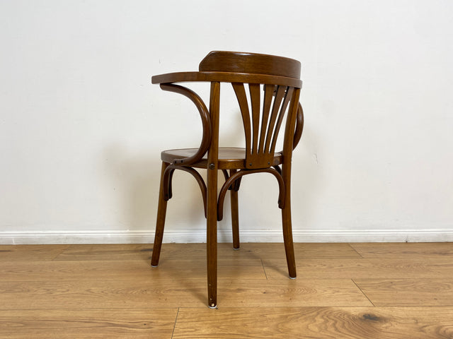 WMK # 1/2 Hochwertiger und sehr gut erhaltener Nachbau des berühmten Stuhl Nr. 24 von Thonet # Kaffeehausstuhl Bugholzstuhl Bistrostuhl Wiener Kaffeehaus Holzstuhl Küchenstuhl Esszimmerstuhl Vintage