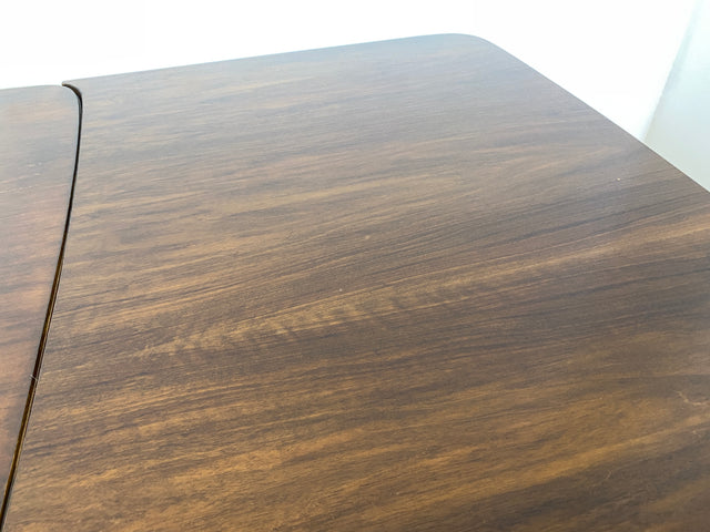 Sehr eleganter dunkler ausziehbarer 50er Jahre Chippendale Esstisch von Max Böhme I Tisch Holztisch Esszimmertisch Küchentisch Dining Table Mid-Century Vintage Barock I