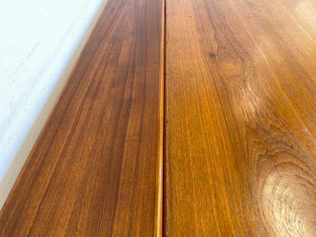 Stilvoller skandinavischer Designer Salontisch Trioh von Kai Kristiansen I auszieh- und höhenverstellbar I Teakholz I Wohnzimmertisch Couchtisch Esstisch Tisch Danish Design Mid-Century Vintage I