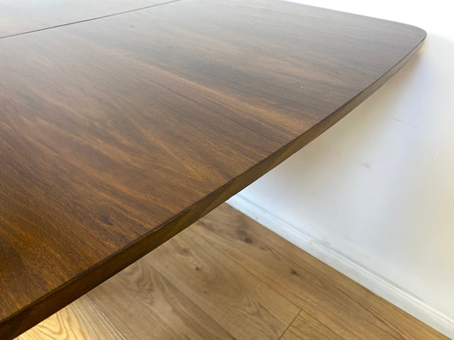 Sehr eleganter dunkler ausziehbarer 50er Jahre Chippendale Esstisch von Max Böhme I Tisch Holztisch Esszimmertisch Küchentisch Dining Table Mid-Century Vintage Barock I