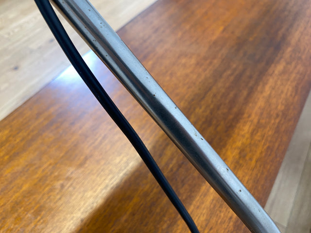 Sehr rare verstellbare Mid-Century Schwanenhals Tischleuchte von VEB NARVA I Lampe Leuchte Architektenlampe Schreibtischlampe Arbeitsleuchte Vintage Retro Werkstatt Ostalgie Industrie Design I