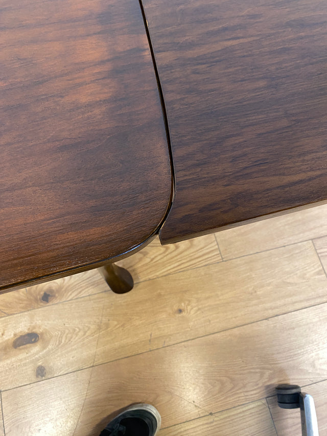 Sehr eleganter dunkler ausziehbarer 50er Jahre Chippendale Esstisch von Max Böhme I Tisch Holztisch Esszimmertisch Küchentisch Dining Table Mid-Century Vintage Barock I