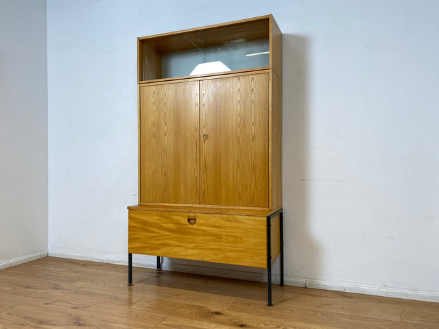 Hochwertiges modulares Designer Regalsystem 430 in Sen Esche I Joachim Nebelung für VEB Hellerau I Highboard Schrank Bücherschrank Sideboard Mid-Century Vintage DDR 60er 70er I