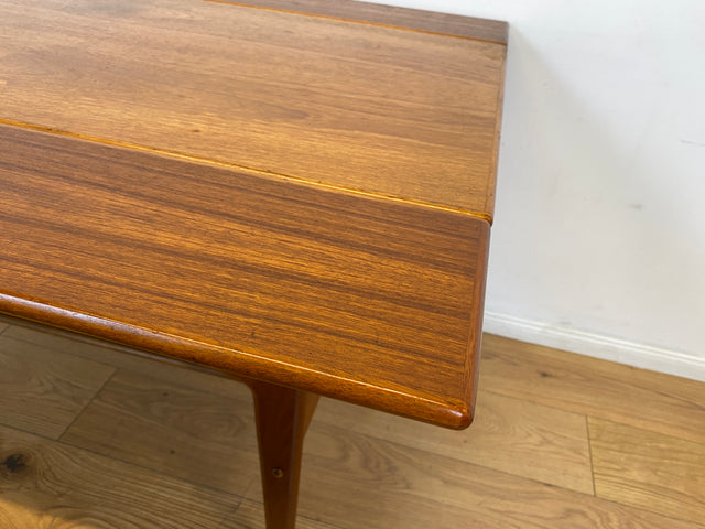 Stilvoller skandinavischer Designer Salontisch Trioh von Kai Kristiansen I auszieh- und höhenverstellbar I Teakholz I Wohnzimmertisch Couchtisch Esstisch Tisch Danish Design Mid-Century Vintage I