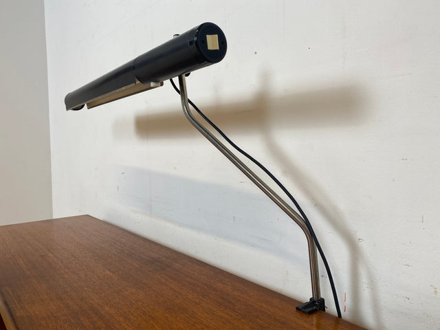 Sehr rare verstellbare Mid-Century Schwanenhals Tischleuchte von VEB NARVA I Lampe Leuchte Architektenlampe Schreibtischlampe Arbeitsleuchte Vintage Retro Werkstatt Ostalgie Industrie Design I