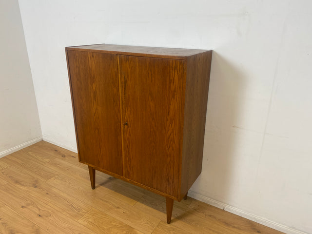 Kultiger Mid-Century Wäscheschrank Typ 602/B von Franz Ehrlich für VEB Hellerau aus 1963 in Eiche