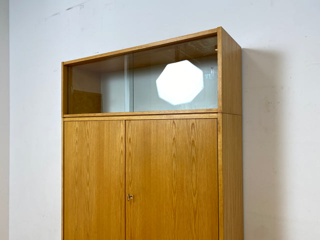 Hochwertiges modulares Designer Regalsystem 430 in Sen Esche I Joachim Nebelung für VEB Hellerau I Highboard Schrank Bücherschrank Sideboard Mid-Century Vintage DDR 60er 70er I