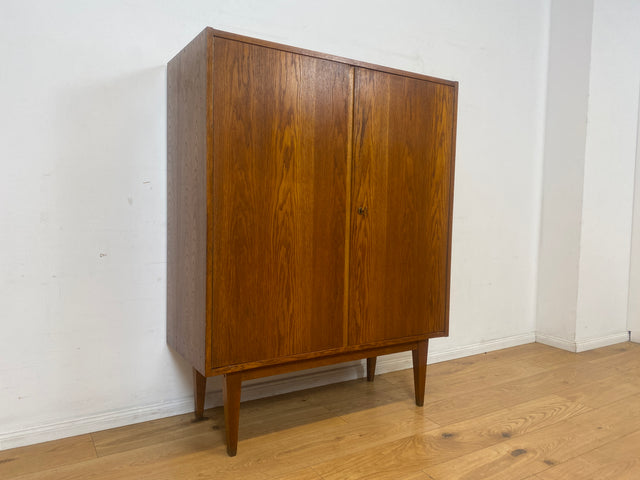 Kultiger Mid-Century Wäscheschrank Typ 602/B von Franz Ehrlich für VEB Hellerau aus 1963 in Eiche