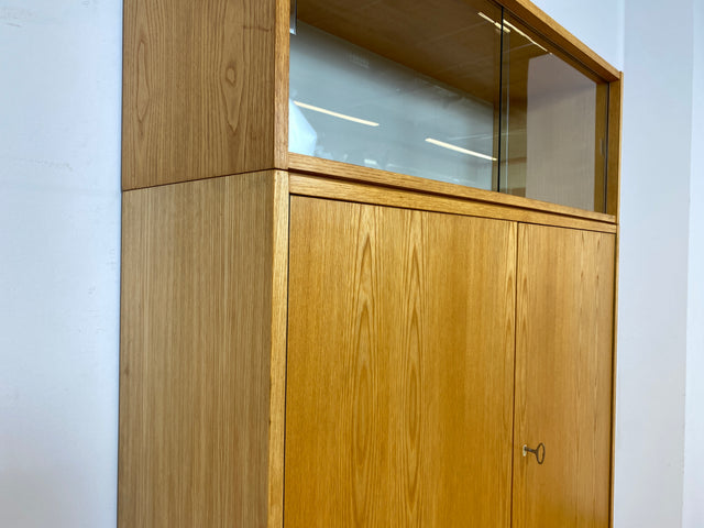 Hochwertiges modulares Designer Regalsystem 430 in Sen Esche I Joachim Nebelung für VEB Hellerau I Highboard Schrank Bücherschrank Sideboard Mid-Century Vintage DDR 60er 70er I