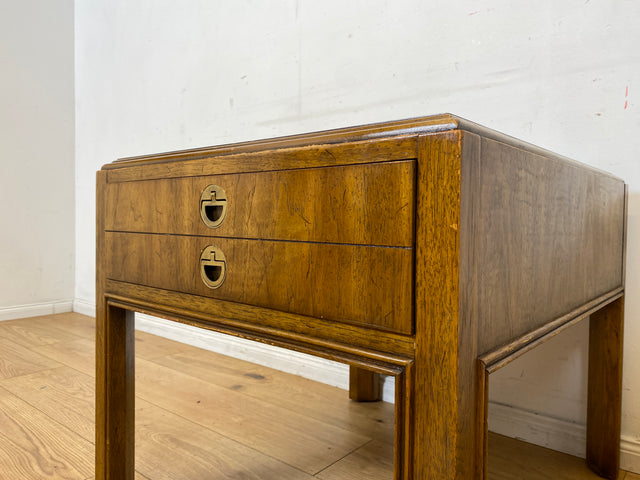 Original amerikanische Vintage Kommode in Hollywood Regency Stil von Drexler Heritage mit Schubladen I Beistelltisch Ablage Nachttisch Nachtkommode Nachtschrank Stilmöbel I