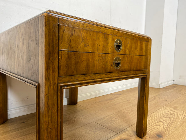 Original amerikanische Vintage Kommode in Hollywood Regency Stil von Drexler Heritage mit Schubladen I Beistelltisch Ablage Nachttisch Nachtkommode Nachtschrank Stilmöbel I