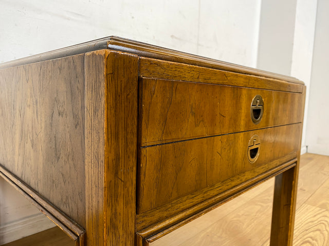 Original amerikanische Vintage Kommode in Hollywood Regency Stil von Drexler Heritage mit Schubladen I Beistelltisch Ablage Nachttisch Nachtkommode Nachtschrank Stilmöbel I