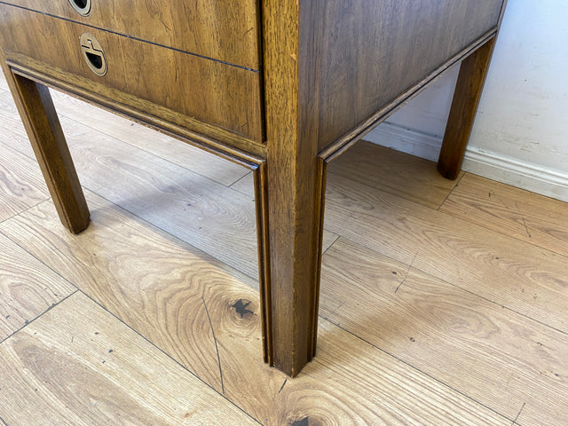 Original amerikanische Vintage Kommode in Hollywood Regency Stil von Drexler Heritage mit Schubladen I Beistelltisch Ablage Nachttisch Nachtkommode Nachtschrank Stilmöbel I