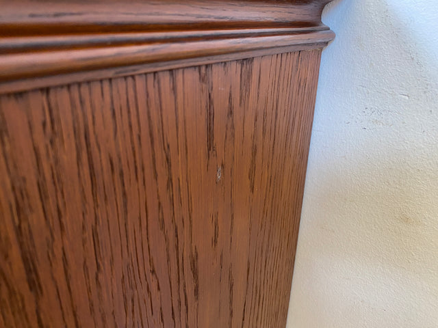 Hochwertige und gut erhaltene 1930er Jahre Art Deco Kommode aus vollem Holz mit schönen Holzgriffen I Schrank Sideboard Wäschekommode Anrichte Wickelkommode Antik Vintage I