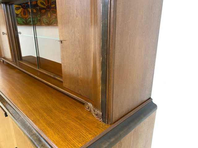 Imposante und gut erhaltene 30er Jahre Art Deco Anrichte