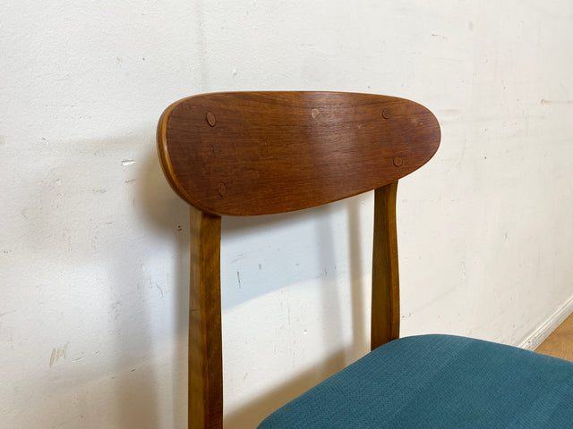 I IKEA war mal stilvoll & hochwertig I 4er Set 60er Jahre Ikea Atlas Stühle aus Teakholz I Esszimmerstühle Holzstühle Küchenstühle Chairs Skandinavisch Mid-Century Vintage I