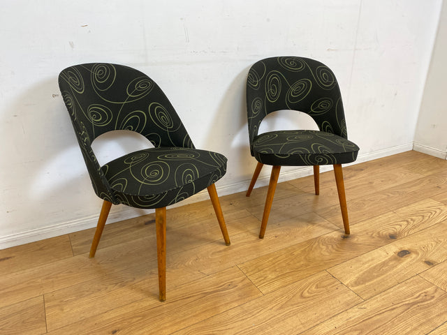 Seltener 50er Jahre Original Thonet Cocktailsessel mit tollem Originalbezug und Federkern Sitzen I Cocktail Sessel Stuhl Salonsessel Lesesessel Amrchair Vintage 60er I