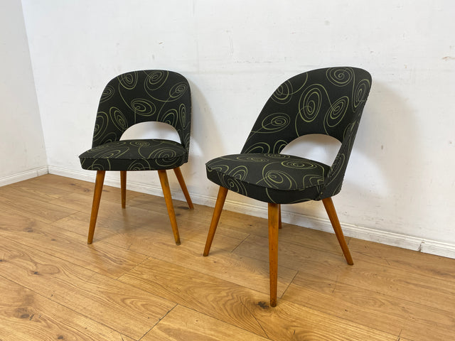 Seltener 50er Jahre Original Thonet Cocktailsessel mit tollem Originalbezug und Federkern Sitzen I Cocktail Sessel Stuhl Salonsessel Lesesessel Amrchair Vintage 60er I
