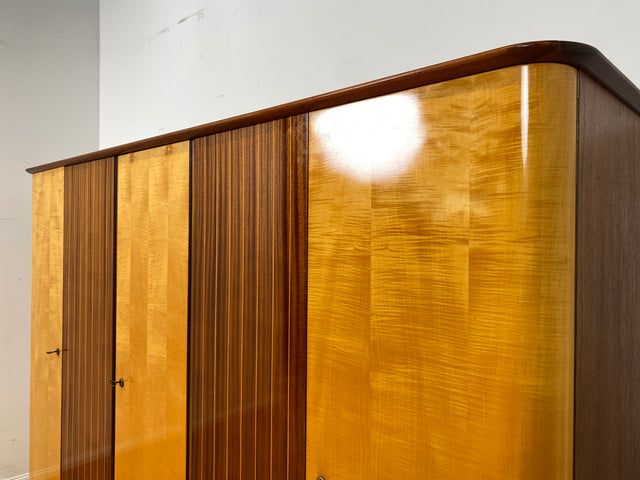 Besonders schöner großer 60er Jahre Kleiderschrank Dominia von VEB Heidenau I Schrank Schlafzimmerschrank Wardrobe Wäscheschrank Rockabilly Mid-Century Vintage Retro 50er I