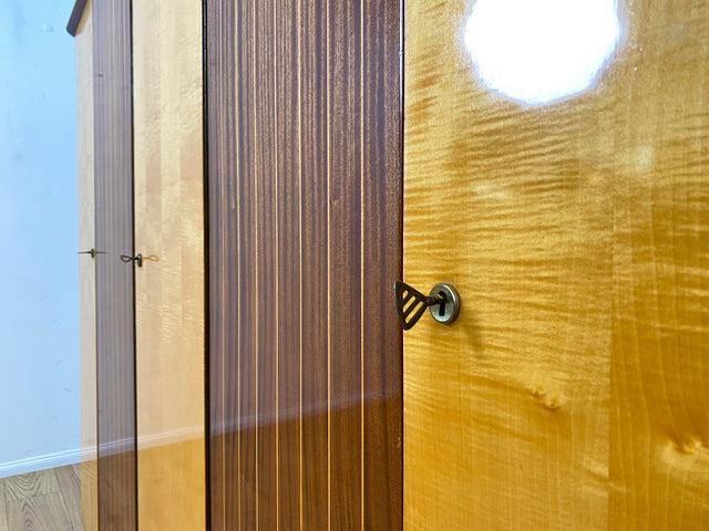 Besonders schöner großer 60er Jahre Kleiderschrank Dominia von VEB Heidenau I Schrank Schlafzimmerschrank Wardrobe Wäscheschrank Rockabilly Mid-Century Vintage Retro 50er I