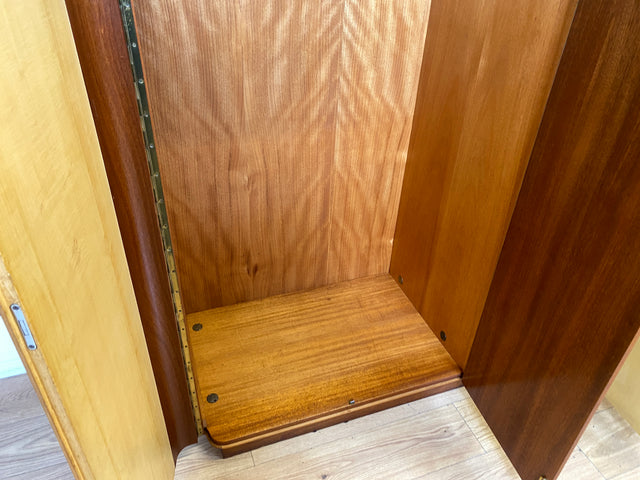 Besonders schöner großer 60er Jahre Kleiderschrank Dominia von VEB Heidenau I Schrank Schlafzimmerschrank Wardrobe Wäscheschrank Rockabilly Mid-Century Vintage Retro 50er I