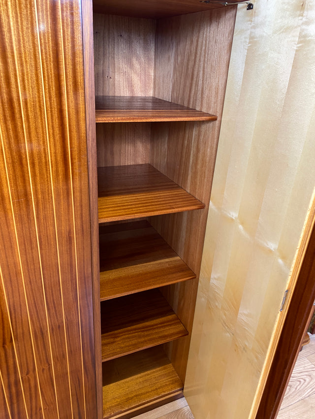 Besonders schöner großer 60er Jahre Kleiderschrank Dominia von VEB Heidenau I Schrank Schlafzimmerschrank Wardrobe Wäscheschrank Rockabilly Mid-Century Vintage Retro 50er I