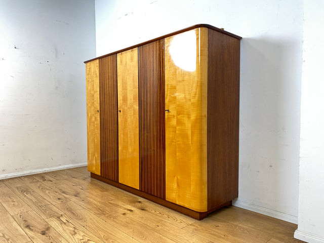 Besonders schöner großer 60er Jahre Kleiderschrank Dominia von VEB Heidenau I Schrank Schlafzimmerschrank Wardrobe Wäscheschrank Rockabilly Mid-Century Vintage Retro 50er I