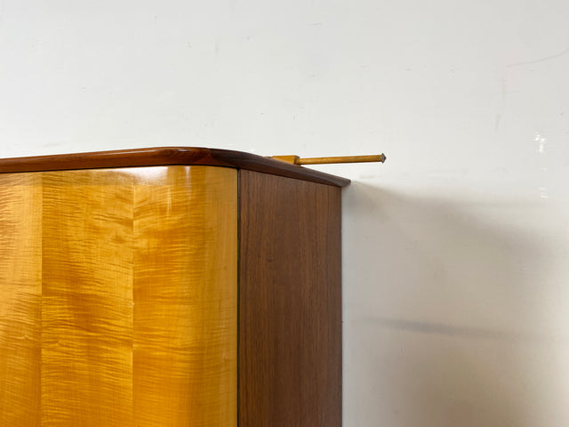 Besonders schöner großer 60er Jahre Kleiderschrank Dominia von VEB Heidenau I Schrank Schlafzimmerschrank Wardrobe Wäscheschrank Rockabilly Mid-Century Vintage Retro 50er I