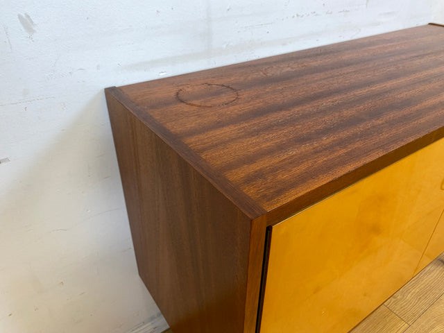 Sehr schönes 60er Jahre Sideboard mit konischen Beinen I Kommode Schrank Anrichte TV Board Lowboard Bank Wäschekommode Schuhkommode Schuhschrank Mid-Century Vintage I