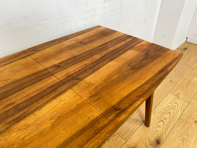 Formschöner ausziehbarer und höhenverstellbarer Mid-Century Multifunktionstisch in Palisander I Salontisch Esstisch Küchentisch Couchtisch Holztisch Vintage 50er 60er I