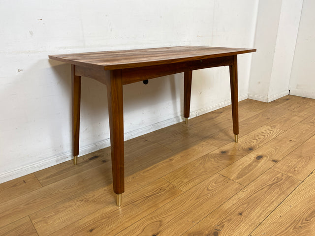 Formschöner ausziehbarer und höhenverstellbarer Mid-Century Multifunktionstisch in Palisander I Salontisch Esstisch Küchentisch Couchtisch Holztisch Vintage 50er 60er I
