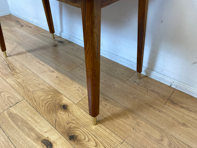 Formschöner ausziehbarer und höhenverstellbarer Mid-Century Multifunktionstisch in Palisander I Salontisch Esstisch Küchentisch Couchtisch Holztisch Vintage 50er 60er I