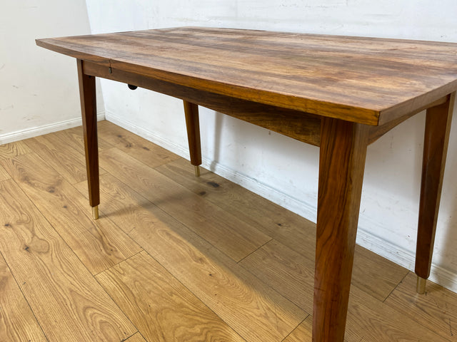 Formschöner ausziehbarer und höhenverstellbarer Mid-Century Multifunktionstisch in Palisander I Salontisch Esstisch Küchentisch Couchtisch Holztisch Vintage 50er 60er I