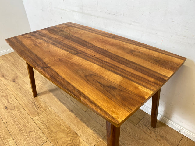 Formschöner ausziehbarer und höhenverstellbarer Mid-Century Multifunktionstisch in Palisander I Salontisch Esstisch Küchentisch Couchtisch Holztisch Vintage 50er 60er I