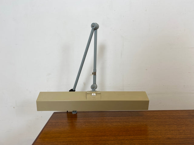 Kultige vollfunktionsfähige DDR Industrie Tischleuchte ILBA mit Gelenkarm I Lampe Leuchte Architektenlampe Schreibtischlampe Arbeitsleuchte Vintage Retro Werkstatt Ostalgie Design I