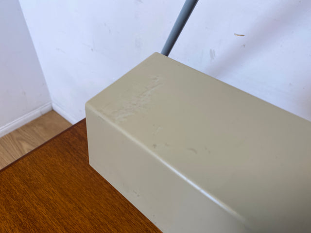 Kultige vollfunktionsfähige DDR Industrie Tischleuchte ILBA mit Gelenkarm I Lampe Leuchte Architektenlampe Schreibtischlampe Arbeitsleuchte Vintage Retro Werkstatt Ostalgie Design I