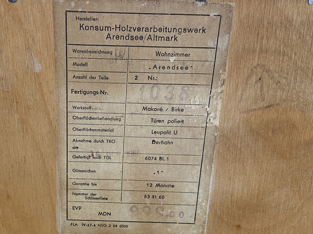 Formschöne und gut erhaltene dunkle Mid-Century Kommode aus 1965 I Schrank Sideboard Wäschekommode Schuhkommode Schuhschrank TV Lowboard Bank Rockabilly Mid-Century Vintage I