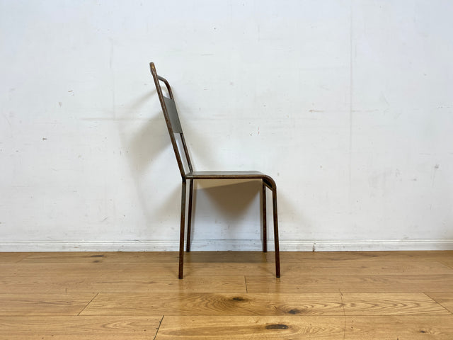 Industrial Design at its best! I 1/5 Einzigartiger handgefertigter und stapelbarer Metallstuhl I Stapelstuhl Stuhl Chair Küchenstuhl Balkonstuhl Esszimmerstühle Industriedesign Vintage I