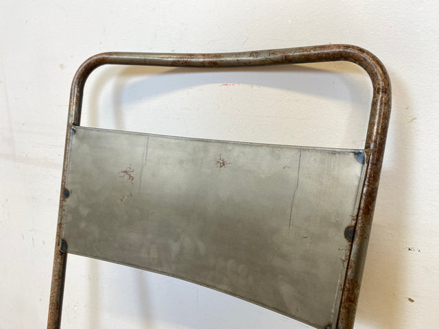 Industrial Design at its best! I 1/5 Einzigartiger handgefertigter und stapelbarer Metallstuhl I Stapelstuhl Stuhl Chair Küchenstuhl Balkonstuhl Esszimmerstühle Industriedesign Vintage I