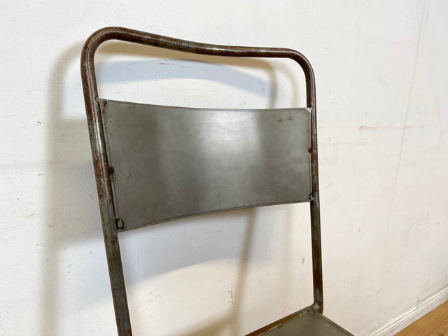 Industrial Design at its best! I 1/5 Einzigartiger handgefertigter und stapelbarer Metallstuhl I Stapelstuhl Stuhl Chair Küchenstuhl Balkonstuhl Esszimmerstühle Industriedesign Vintage I
