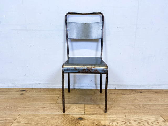 Industrial Design at its best! I 1/5 Einzigartiger handgefertigter und stapelbarer Metallstuhl I Stapelstuhl Stuhl Chair Küchenstuhl Balkonstuhl Esszimmerstühle Industriedesign Vintage I