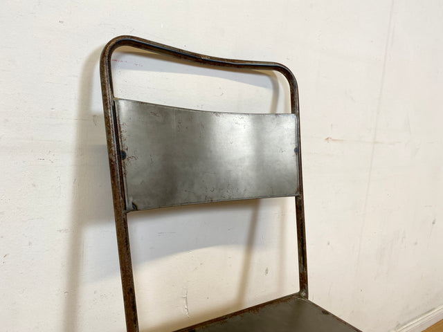 Industrial Design at its best! I 1/5 Einzigartiger handgefertigter und stapelbarer Metallstuhl I Stapelstuhl Stuhl Chair Küchenstuhl Balkonstuhl Esszimmerstühle Industriedesign Vintage I