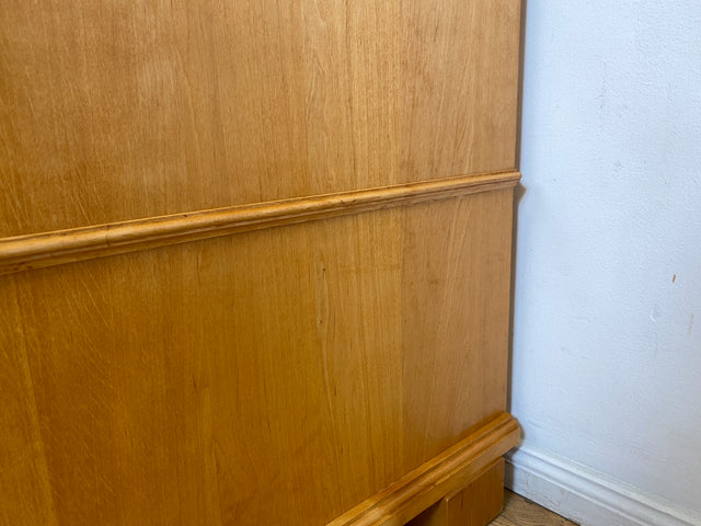 Hochwertiger Kleiderschrank im antiken Stil aus massivem Kirschholz mit Schublade I Schrank Wäscheschrank Bauernschrank Dielenschrank Vertiko Biedermeier Landhaus Vintage I